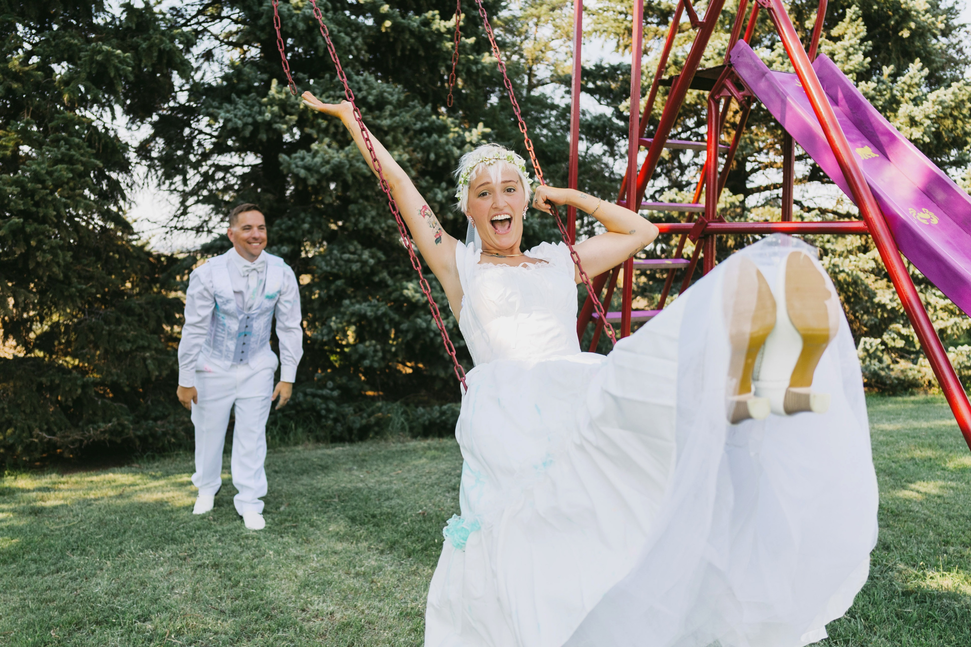 A wedding day in Great Bend, Kansas